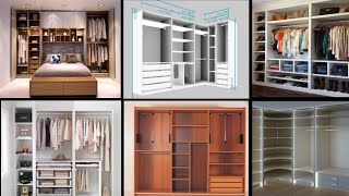 Modern walk in closet design ideas/wardrobe design idea for bedroom