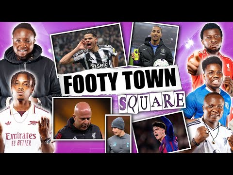 FOOTY TOWN SQUARE - (FT. Tox, Cali, Henry, Ade & Mekele)