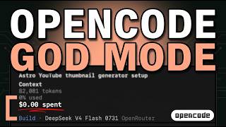 DeepSeek Flash 0731 + OpenCode: Full Apps Instantly (FOR FREE)