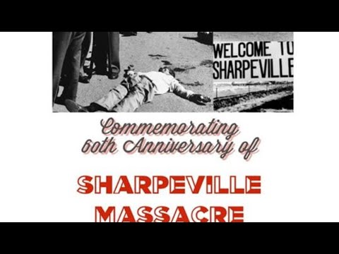 Commemorating 60th Anniversary of Sharpeville Massacre (Human Rights Day)