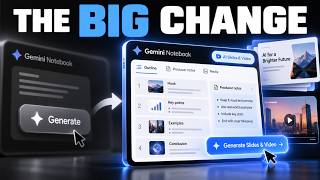 Gemini Notebook Just Upgraded AI Slides & Videos!