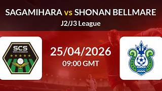 SC相模原 vs 湘南ベルマーレ 🔴 ライブ配信 | 試合速報 | J2/J3 100年構想リーグ