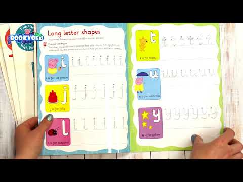 Видео обзор Peppa Pig: Practise with Peppa: Wipe-Clean First Writing