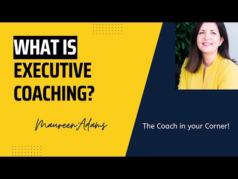 What is executive coaching?