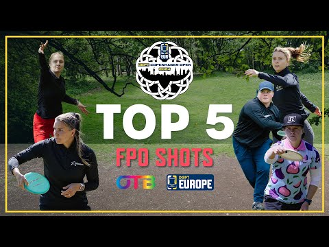 The Top 5 FPO Shots from the Copenhagen Open, presented by OTB (2024)