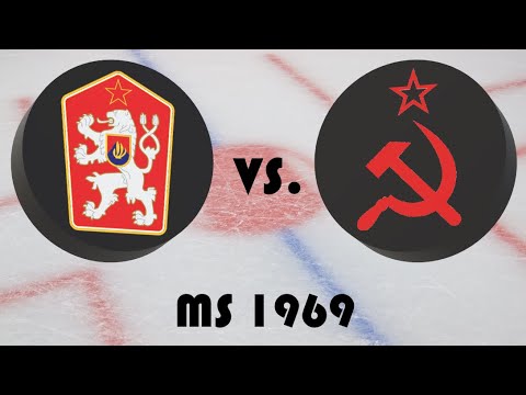 Mistrovství světa v hokeji 1969 - 2. kolo - Československo - Sovětský svaz