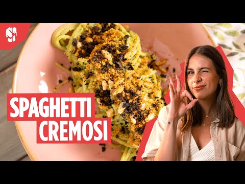 Ricetta pasta cremosa: broccoli, olive nere e pinoli tostati! Provala ora!