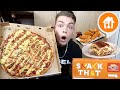 Ich BESTELLE 1 Tag lang nur ESSEN beim LIEFERSERVICE (mit Pizza CRAZY DOG)