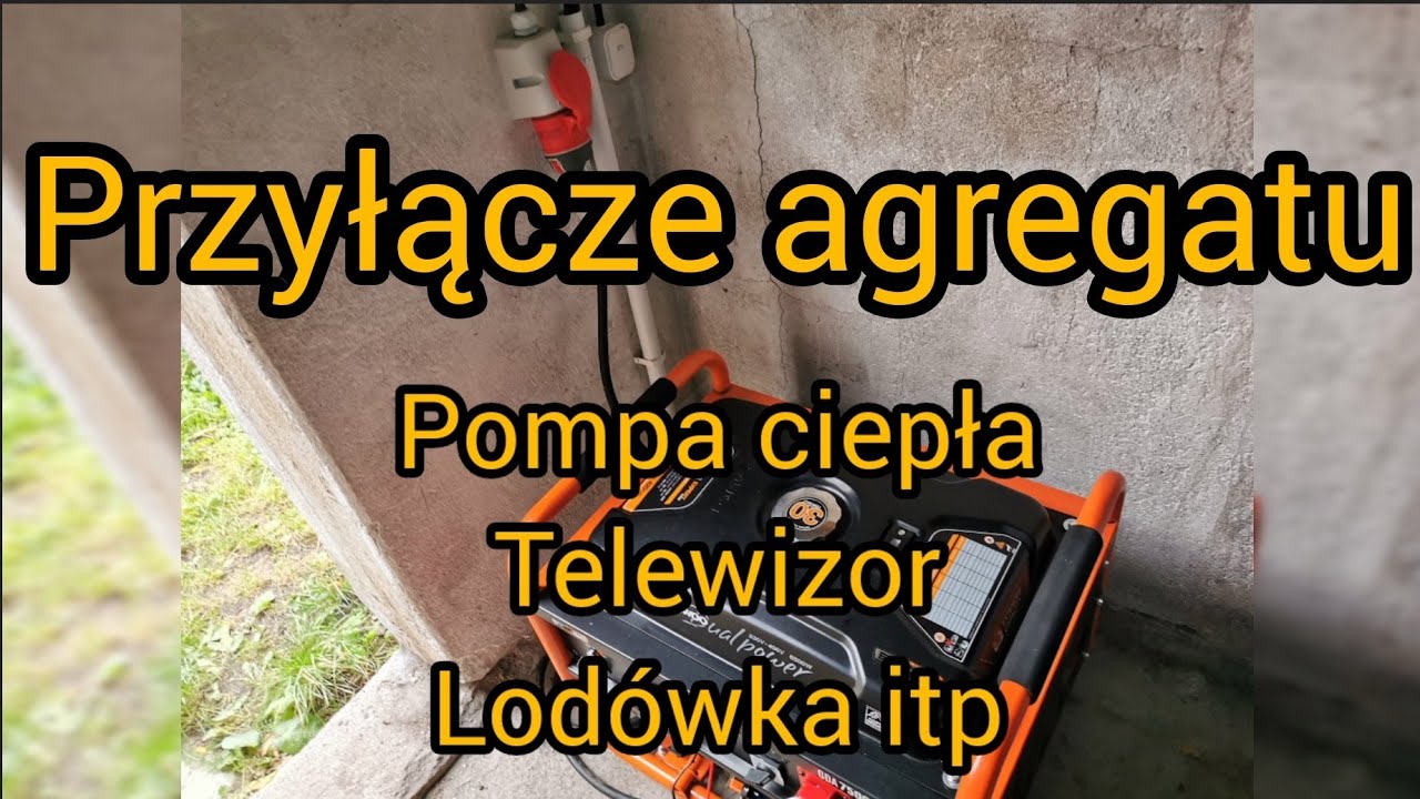 Podłączenie agregatu do domu z pompą ciepła.