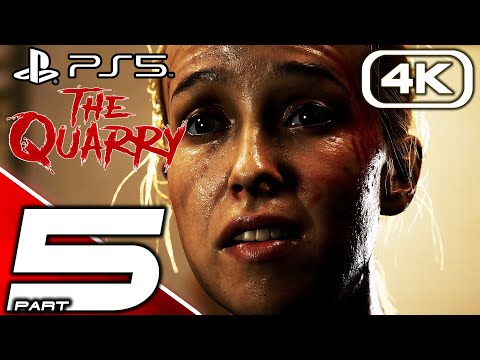 THE QUARRY PS5 Gameplay Walkthrough Part 5 FULL GAME (4K 60FPS) No Commentary