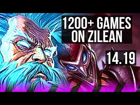 ZILEAN & Kog'Maw vs SHACO & Aphelios (SUP) | 1200+ games | EUW Master | 14.19