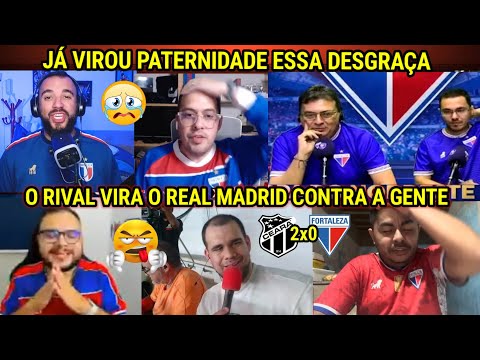 CHORO AO VIVO - REAÇÕES TORCEDORES do FORTALEZA FURIOSOS PERDERAM CLÁSSICO REI - CEARÁ 2X0 FORTALEZA