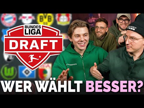 Wer von uns ist der beste Manager? Der große BUNDESLIGA DRAFT