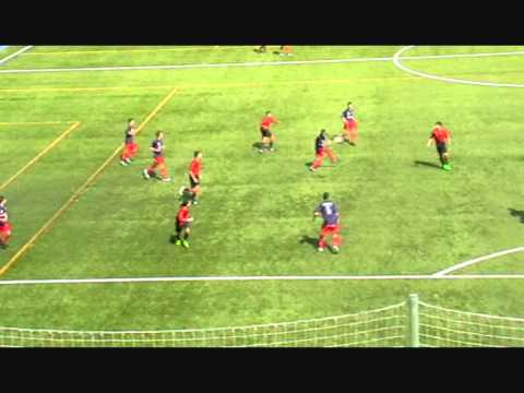 Gol de CF Union Viera contra el UD Telde