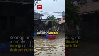 Download lagu Horor Air Terjang Rumah di Tangerang usai Tanggul Kali Angke Jebol mp3