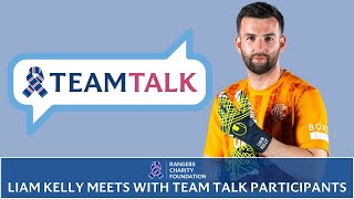 Liam Kelly Meets Team Talk Participants