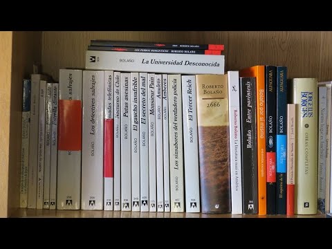 Roberto Bolaño, mi canon personal (vídeo I)