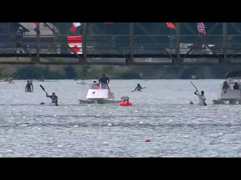K1 Juniors Men 1000m Final A / 2023 ICF Canoe-Kayak Sprint World Championships Auronzo Italy