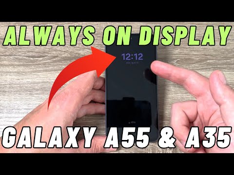 How Enable ALWAYS ON DISPLAY on Samsung Galaxy A55 & A35
