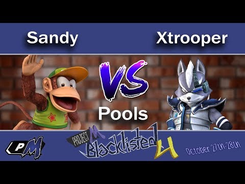 Blacklisted 4 Pools - Sandy (Diddy Kong) vs Xtrooper (Wolf)