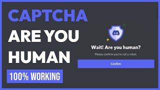 How To Fix "Wait are you human" on discord (WORKING 2024)