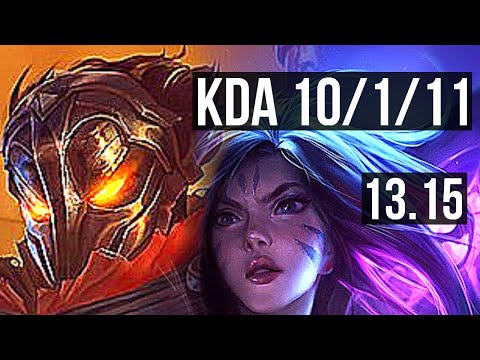 VIKTOR vs KAI'SA (MID) | 10/1/11, 400+ games, Dominating | EUW Master | 13.15