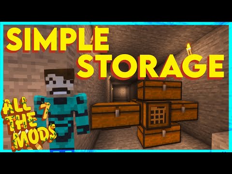 All The Mods 7 Modpack Ep 2 | Early Game Storage
