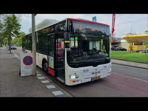 HTM lijn 23: Den Haag Colijnplein - Scheveningen Noord | Omleiding | HTM 1046 | 2022