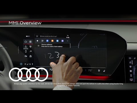 Audi Tech Tutorial: Q6 e-tron | MMI Overview