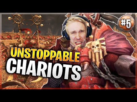 GOREBEAST CHARIOTS are INSANE! - Scarbrand Khorne Campaign - Total War: Warhammer 3 (Cobrak WH3)