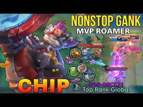 NonStop Gank! Chip MVP Romer - Top Global Chip by §PRØ•DØCTŒ§ - Mobile Legends