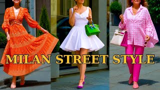 Milan Street Style Summer 2026 | The Most Inspiring Outfits, Beautiful Colors & Real Fashion Moments