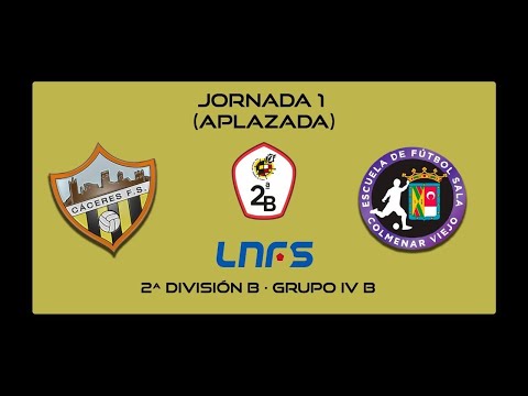 Cáceres UEx F.S. vs Escuela de Fútbol Sala Colmenar Viejo