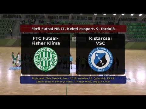 NBII: FTC Futsal-Fisher Klíma - Kistarcsai VSC 4-3 (2018.10.26, gólösszefoglaló)