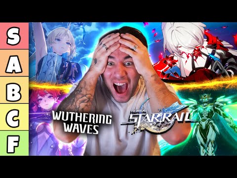 Ranking and Reacting to WUTHERING WAVES + HONKAI: STAR RAIL Ultimates!