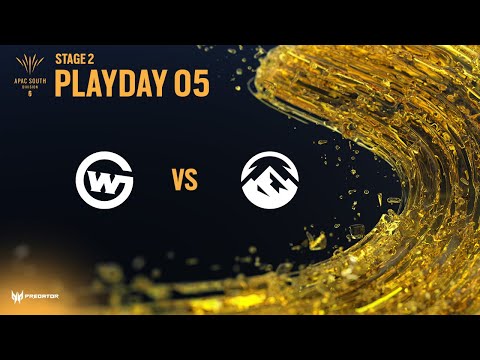 Wildcard Gaming vs Elevate - South APAC League 2021 - Stage 2 - Playday #5