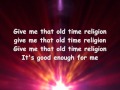 Old Time Religion - Cedarmont Kids