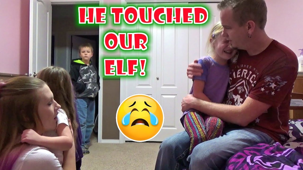 Purple & Pink Elf on the Shelf HE TOUCHED OUR ELF! SHE LOST HER MAGIC