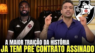 HISTÓRICO? GERSON tem PRÉ-CONTRATO com o VASCO da Gama, diz fonte | notícias do Vasco