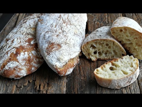PANE CIABATTA fatto in casa