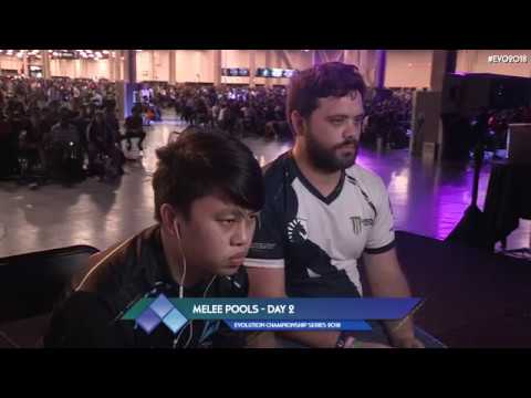 EVO 2018 - Hungrybox Vs. PewPewU (Marth) Melee Pools