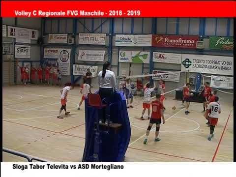 Volley serie C fvg 2018 - 2019  Sloga Tabor Televita vs Mortegliano semifinale promozione