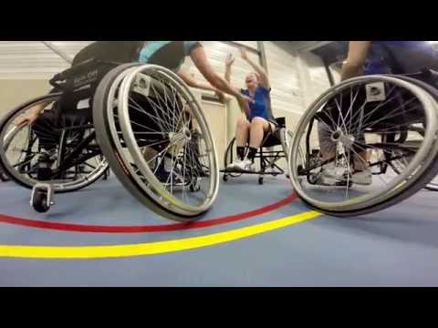Rolstoelbasketballen met VC058 Dames 1