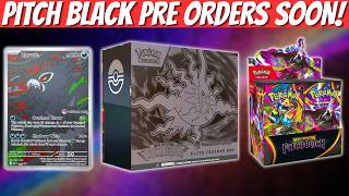 Pitch Black Pokemon Center Pre Orders Coming SOON! Get Ready!
