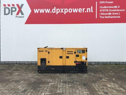 DPX Power: Loadtest Atlas Copco QAS78 - 78 kVA Generator - DPX-11906