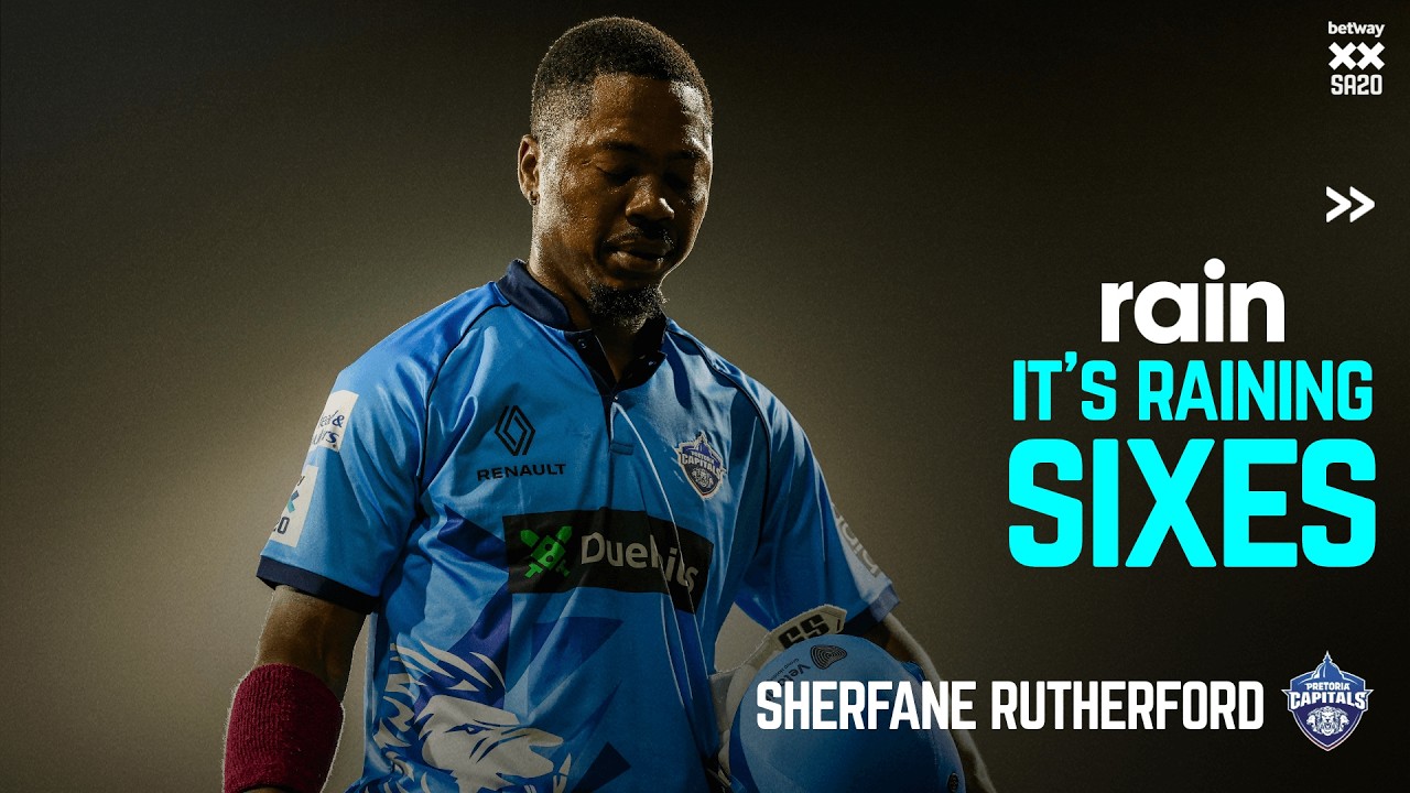 It's Raining Sixes: Sherfane Rutherford (Pretoria Capitals) | Season 4 Top 5