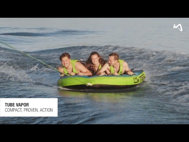 Video teaser for Wild Tube Riding behind the Boat 🚤⚡ | Mesle Towable Vapor 3 Person