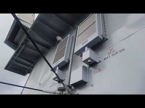 HMS Argyll pushing through a rough day at sea ! Was fantastic. My film. RT