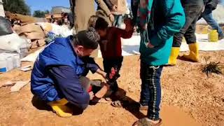 BEYAZAY'DAN İDLİB'DEKİ ENGELLİLERE YARDIM ELİ...