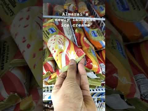 Almarai's newly launched Ice Cream🍨#food #tasty #hafar #delicious #almarai #icecream #trending